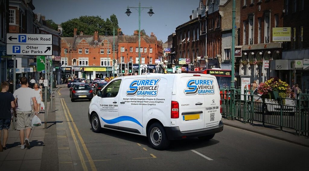 Surrey vehicle graphics epsom