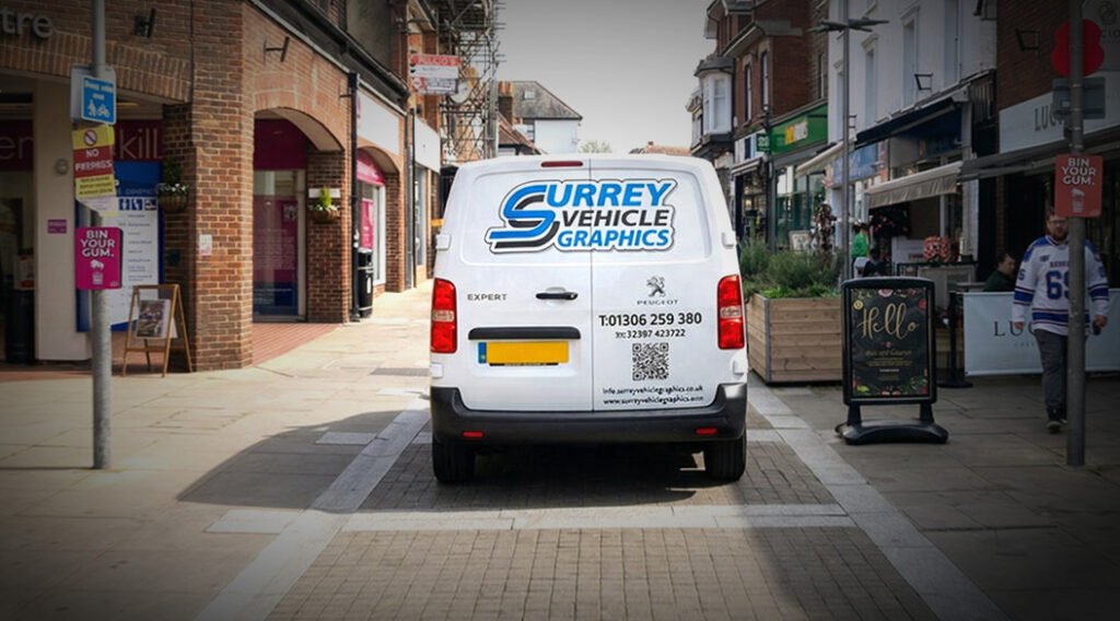 surrey vehicle graphics Leatherhead.