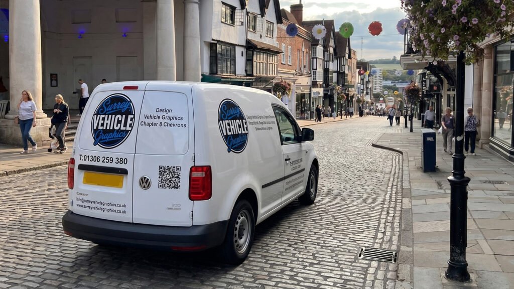 Vehicle graphics and van signwriting in Guildford Surrey
