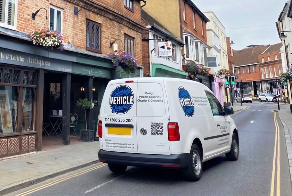 Vehicle graphics and van signwriting in Dorking Surrey