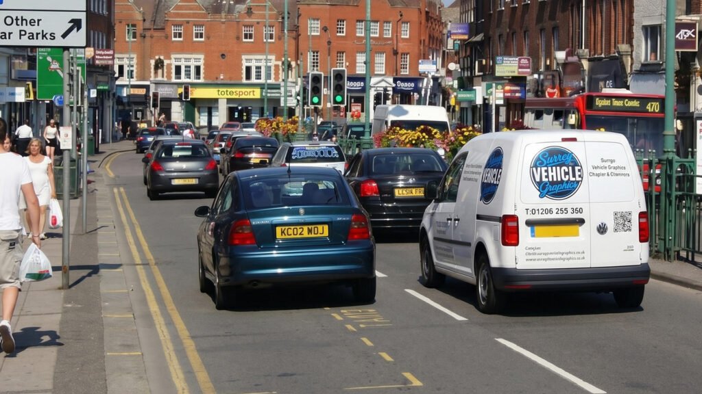 Vehicle graphics and van signwriting in Epsom Surrey