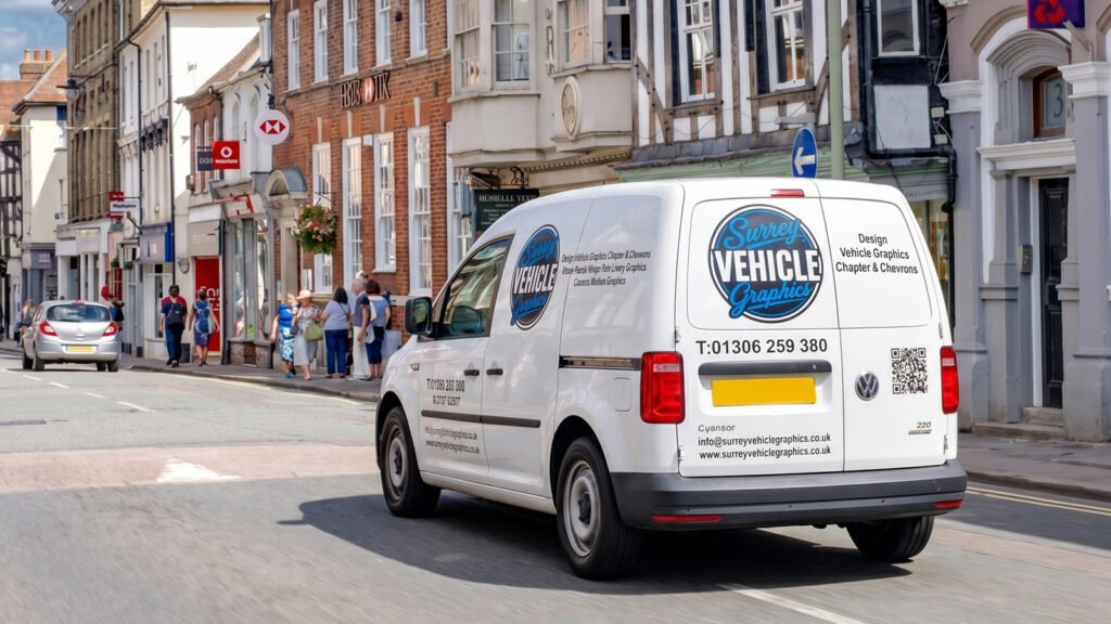 Vehicle graphics and van signwriting in Farnham Surrey