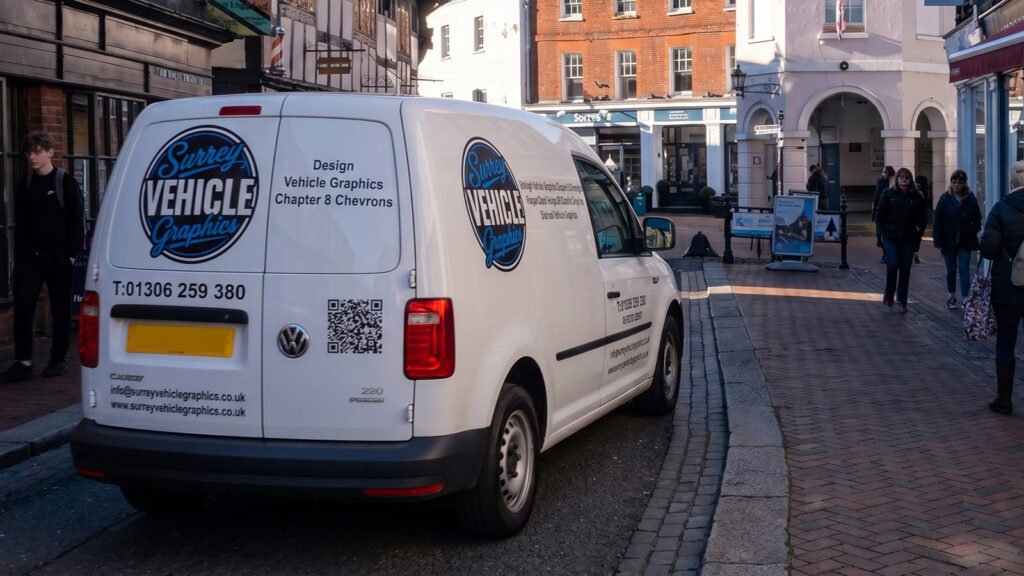 Vehicle graphics and van signwriting in Godalming Surrey