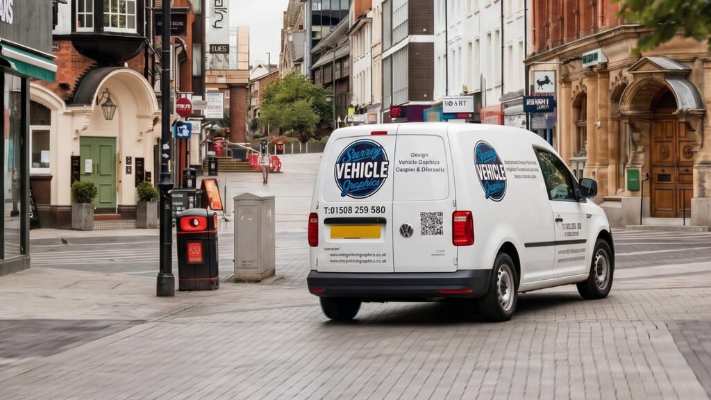Vehicle graphics and van signwriting in Redhill Surrey