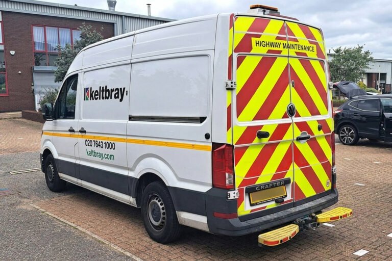 Rear chevrons van