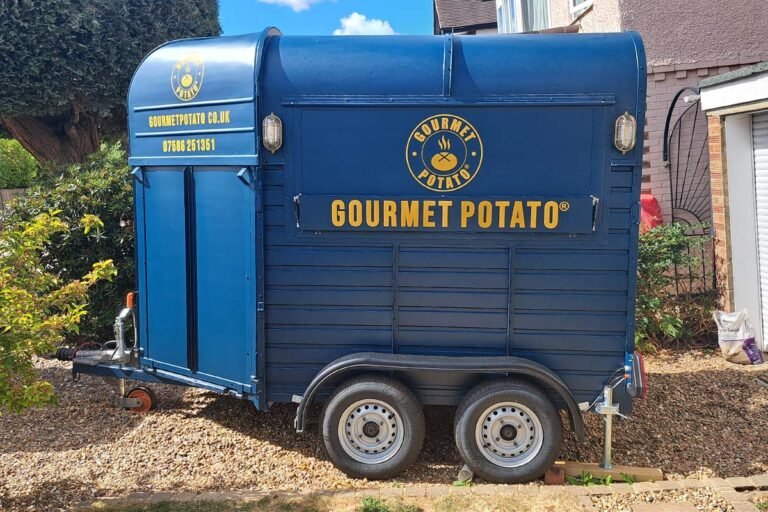 Gourmet potato graphics.